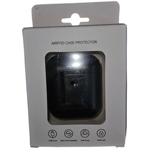 Apple Black Matte Airpod Case Protector